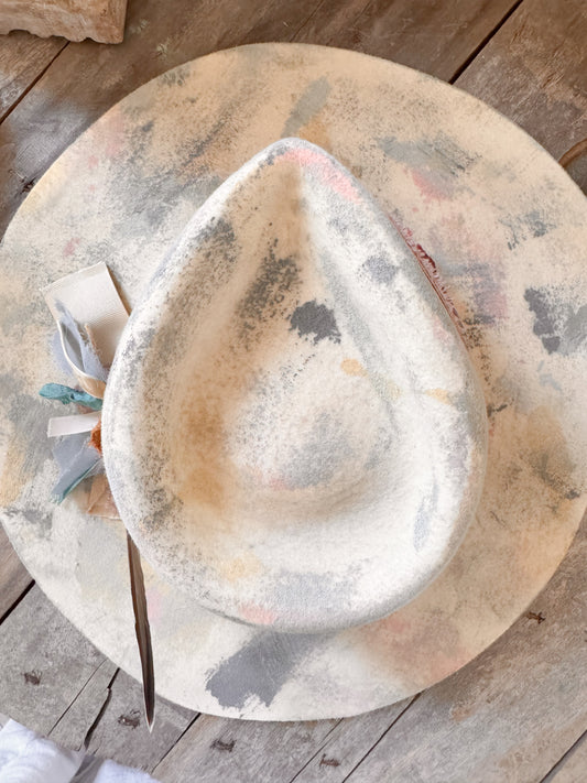 Tab Haines • Hand-formed Fedora •“Free One”