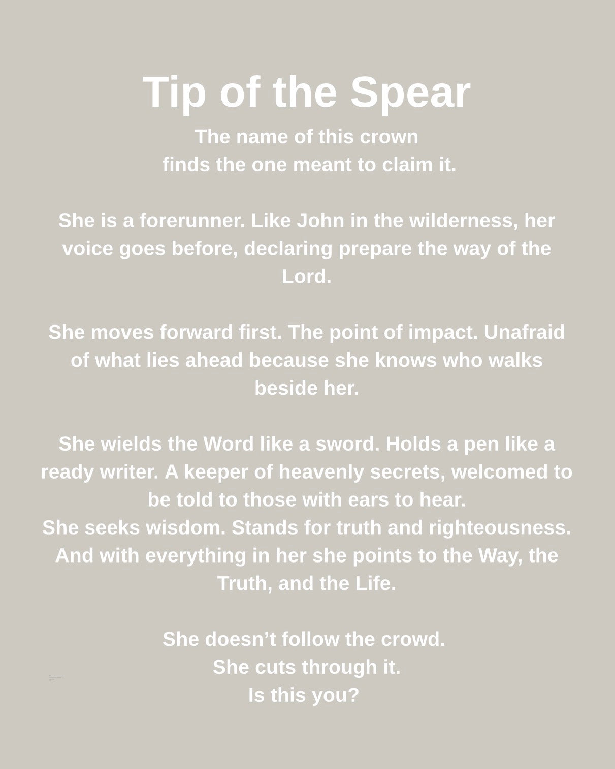 Hand-Painted Women’s Hat: “Tip of the Spear”